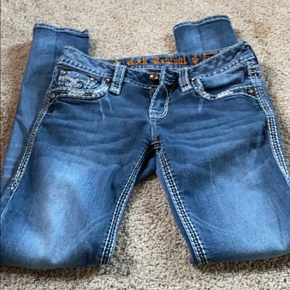 Women’s rock revival skinny jeans